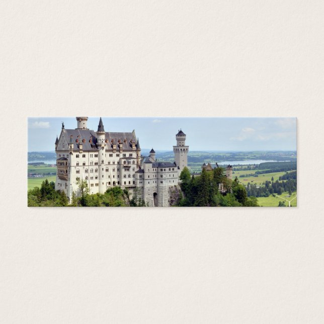 Schloss Neuschwanstein Bayern Deutschland (Vorderseite)
