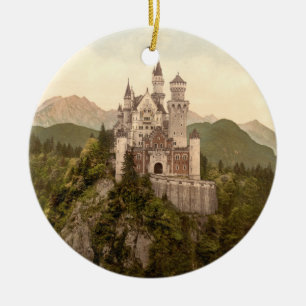 Schloss Neuschwanstein, Bayern, Deutschland Keramik Ornament
