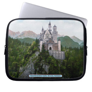 Schloss Neuschwanstein, Bayern, Deutschland Laptopschutzhülle