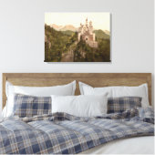 Schloss Neuschwanstein, Bayern, Deutschland Leinwanddruck (Insitu (Schlafzimmer))