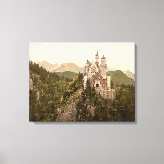 Schloss Neuschwanstein, Bayern, Deutschland Leinwanddruck (Vorderseite)