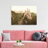 Schloss Neuschwanstein, Bayern, Deutschland Leinwanddruck (Insitu (Wohnzimmer))
