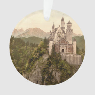 Schloss Neuschwanstein, Bayern, Deutschland Ornament