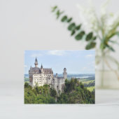 Schloss Neuschwanstein Bayern Deutschland Postkarte (Stehend Vorderseite)