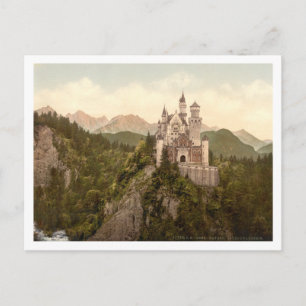 Schloss Neuschwanstein, Bayern, Deutschland Postkarte