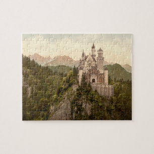 Schloss Neuschwanstein, Bayern, Deutschland Puzzle