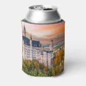Schloss Neuschwanstein Bayern Dosenkühler (Kanne Rückseite)