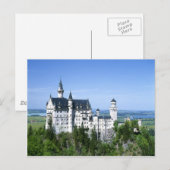 Schloss Neuschwanstein Bayern Postkarte (Vorne/Hinten)