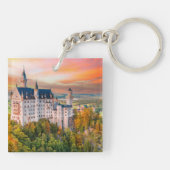 Schloss Neuschwanstein Bayern Schlüsselanhänger (Rückseite)