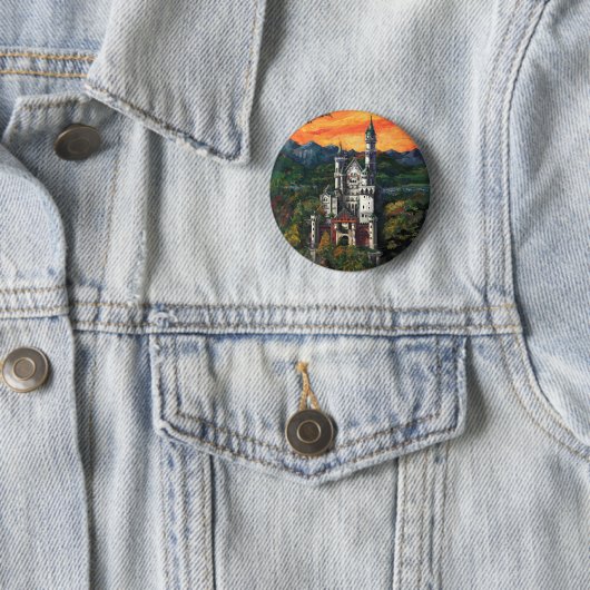 Schloss Neuschwanstein Button (Beispiel)