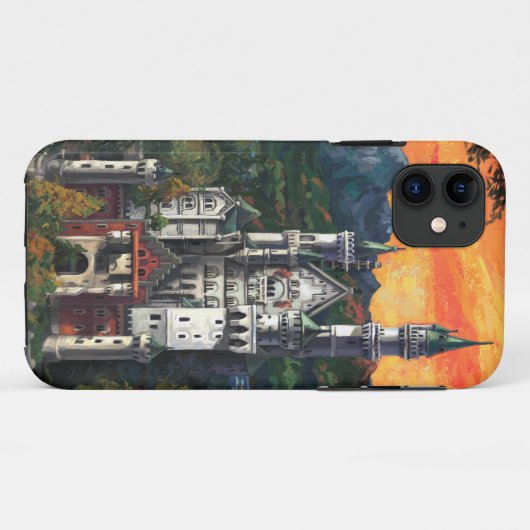 Schloss Neuschwanstein Case-Mate iPhone Hülle (Rückseite (Horizontal))