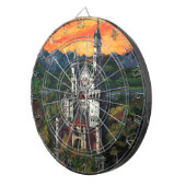 Schloss Neuschwanstein Dartscheibe (Vorderseite rechts)