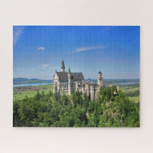 Schloss Neuschwanstein Deutschland 16x20 Puzzle