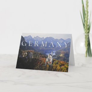 Schloss Neuschwanstein   Deutschland Bayern   Gebu Karte