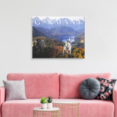 Schloss Neuschwanstein | Deutschland, Bayern Leinwanddruck (Insitu (Wohnzimmer))