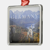 Schloss Neuschwanstein | Deutschland, Bayern Ornament Aus Metall (Links)