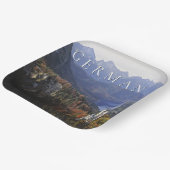 Schloss Neuschwanstein | Deutschland, Bayern Pappteller (Gewinkelt)