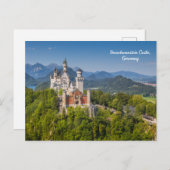 Schloss Neuschwanstein, Deutschland Bayern Postkarte (Vorne/Hinten)