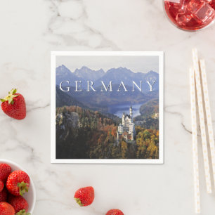Schloss Neuschwanstein   Deutschland, Bayern Serviette