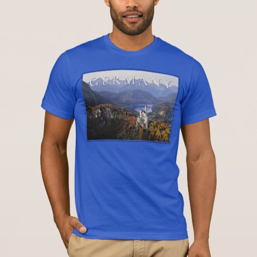 Schloss Neuschwanstein | Deutschland, Bayern T-Shirt (Vorderseite)
