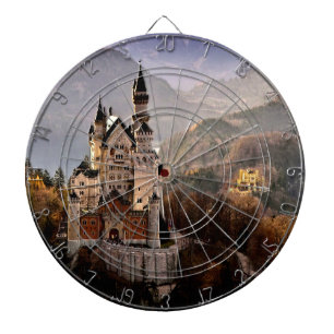 Schloss Neuschwanstein Deutschland Dartscheibe