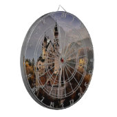 Schloss Neuschwanstein Deutschland Dartscheibe (Vorderseite Links)