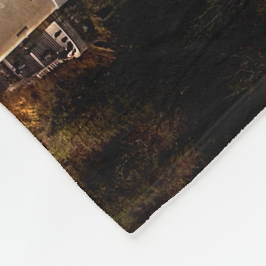 Schloss Neuschwanstein Deutschland Fleecedecke (Ecke)