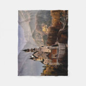 Schloss Neuschwanstein Deutschland Fleecedecke (Vorderseite)