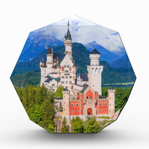 Schloss Neuschwanstein Deutschland Fotoblock