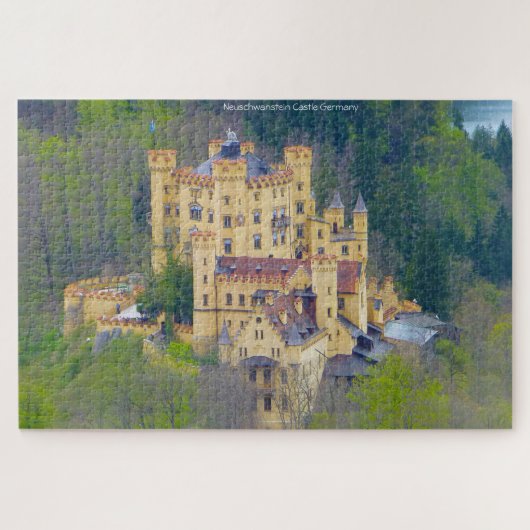Schloss Neuschwanstein Deutschland. Jigsaw Puzzle (Horizontal)