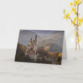 Schloss Neuschwanstein, Deutschland Karte (Gelbe Blume)