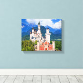 Schloss Neuschwanstein Deutschland Leinwanddruck (Insitu (Holzboden))