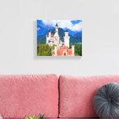 Schloss Neuschwanstein Deutschland Leinwanddruck (Insitu (Wohnzimmer))