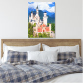 Schloss Neuschwanstein Deutschland Leinwanddruck (Insitu (Schlafzimmer))