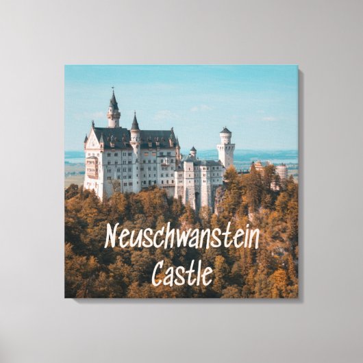 Schloss Neuschwanstein Deutschland Leinwanddruck (Vorderseite)