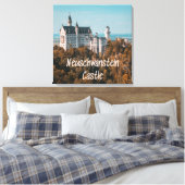 Schloss Neuschwanstein Deutschland Leinwanddruck (Insitu (Schlafzimmer))