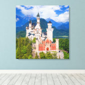 Schloss Neuschwanstein Deutschland Leinwanddruck (Insitu (Holzboden))