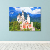 Schloss Neuschwanstein Deutschland Leinwanddruck (Insitu (Holzboden))