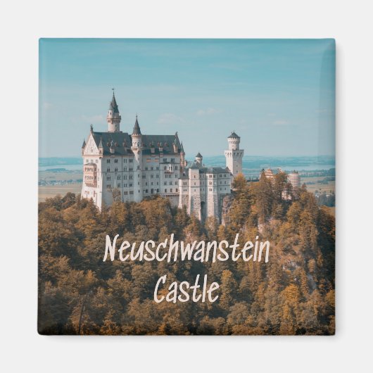 Schloss Neuschwanstein Deutschland Magnet (Vorne)