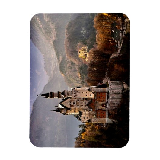 Schloss Neuschwanstein Deutschland Magnet (Vertikal)