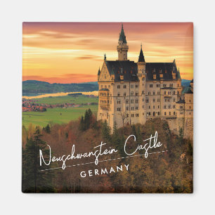 Schloss Neuschwanstein Deutschland Magnet