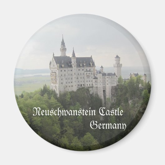 Schloss Neuschwanstein, Deutschland Magnet (Vorne)