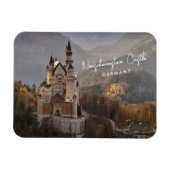 Schloss Neuschwanstein Deutschland Magnet (Horizontal)