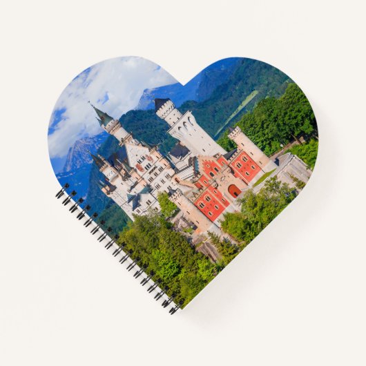 Schloss Neuschwanstein Deutschland Notizblock (Vorderseite)