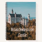 Schloss Neuschwanstein Deutschland Notizblock (Vorderseite)