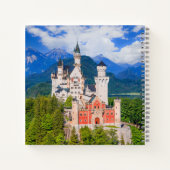 Schloss Neuschwanstein Deutschland Notizblock (Rückseite)