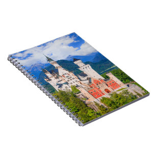Schloss Neuschwanstein Deutschland Notizblock