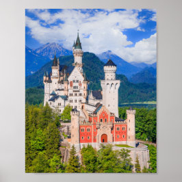 Schloss Neuschwanstein Deutschland Poster