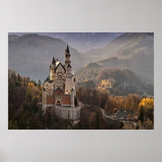 Schloss Neuschwanstein Deutschland Poster (Vorne)