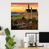 Schloss Neuschwanstein Deutschland Poster (Heimbüro)